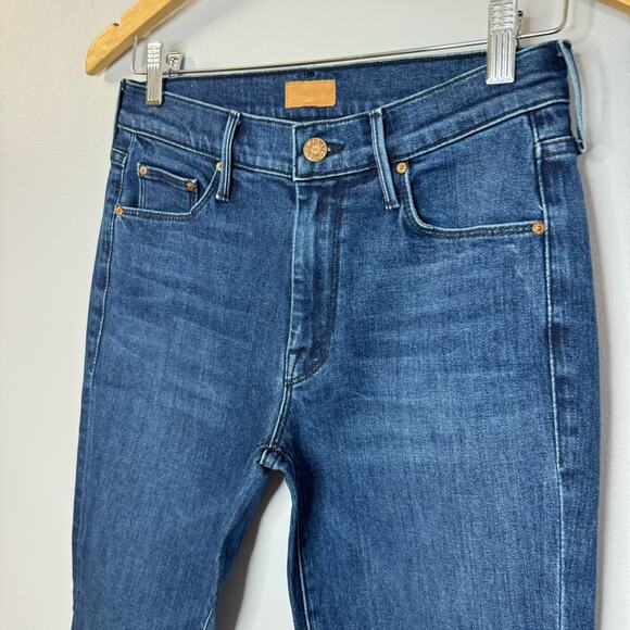 Mother The Looker Ankle Jean  River Rule Stretch High Rise women's 26 - Picture 5 of 15